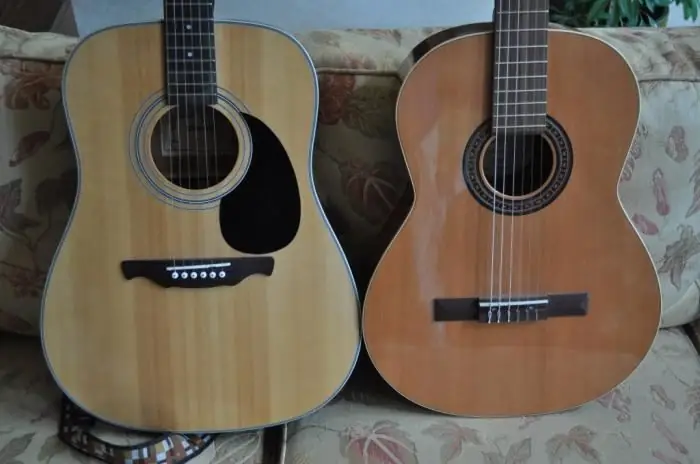 Beginner guitarists: how acoustic guitar differs from classical