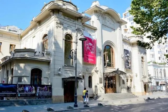 Georgisk opera- og ballettteater. Paliashvili. Stiftelsens historie. Repertoar. Anmeldelser